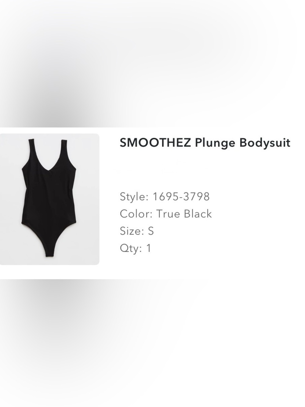 Aerie smoothez plunge bodysuit